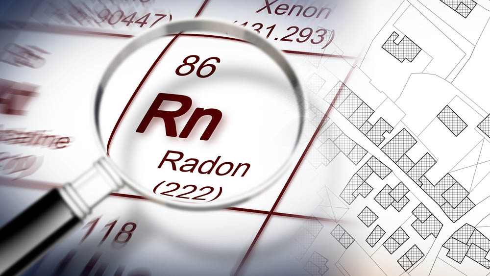 Radon discovered while preforming home inspections services 